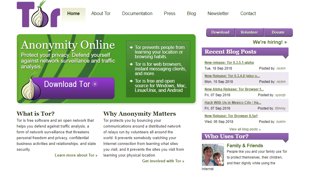 Darknet Tor Website