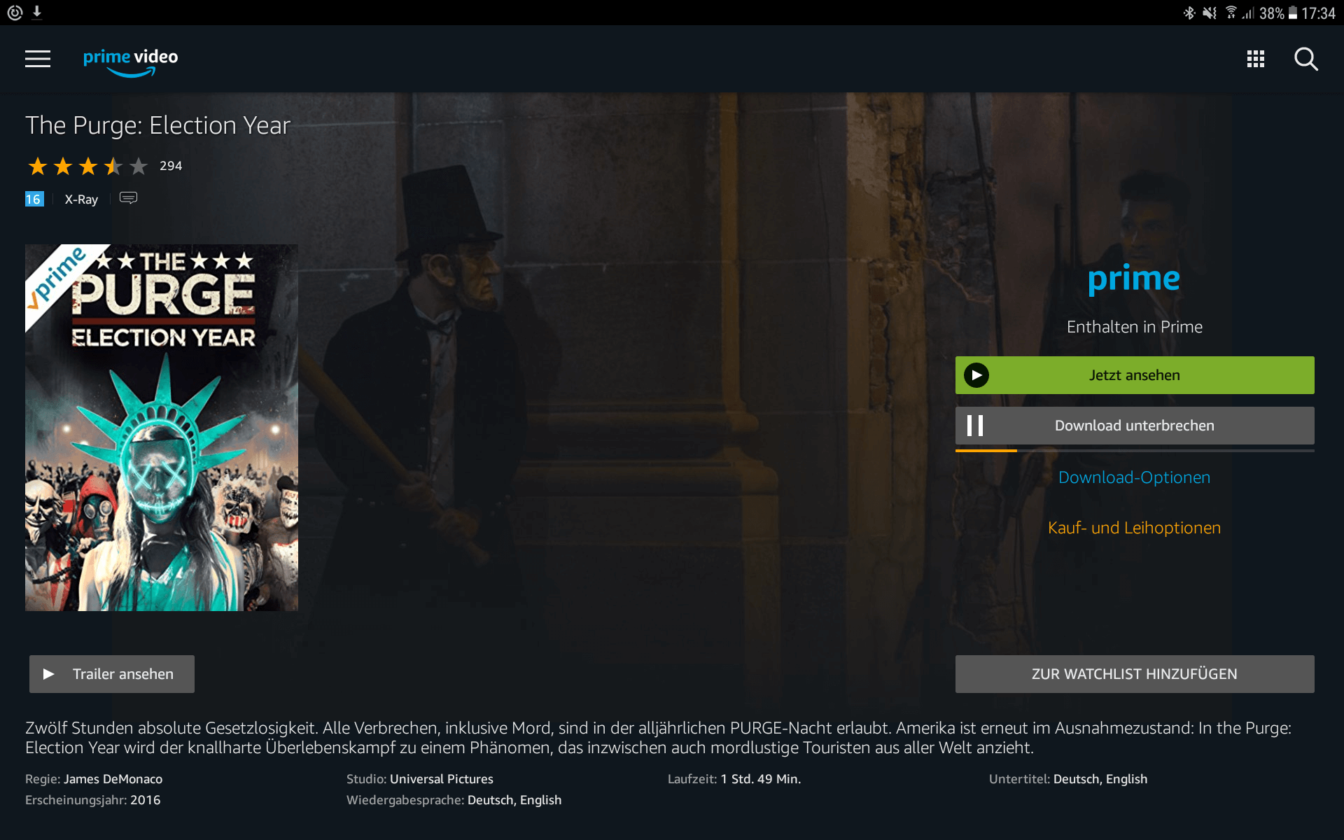 Amazon Prime Video – App-Download
