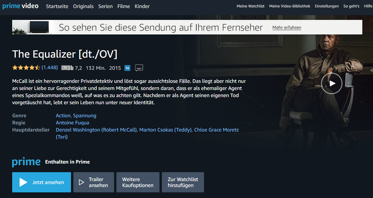 Amazon Prime Video – Details