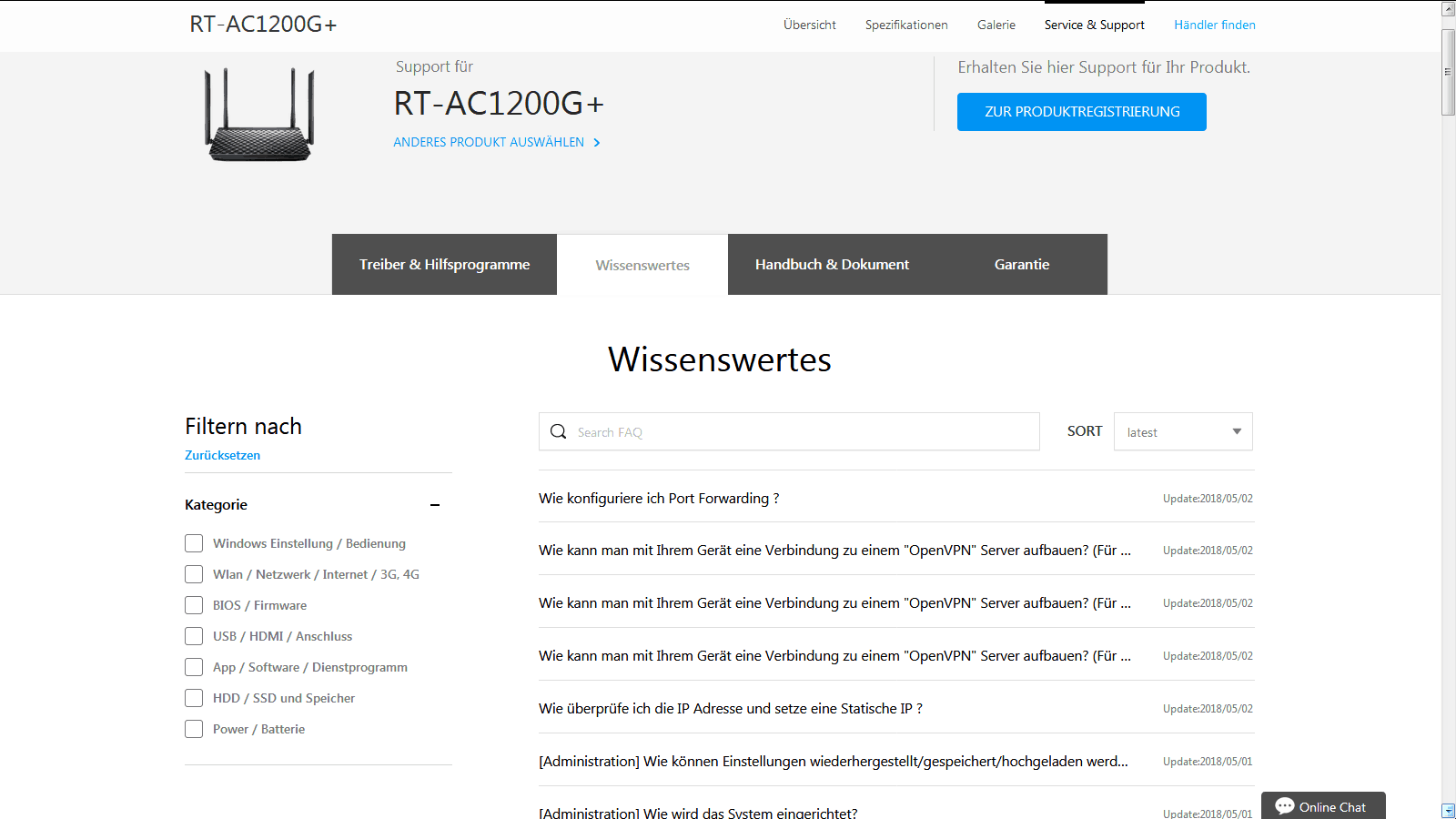 Asus RT-AC1200G Wissenswertes