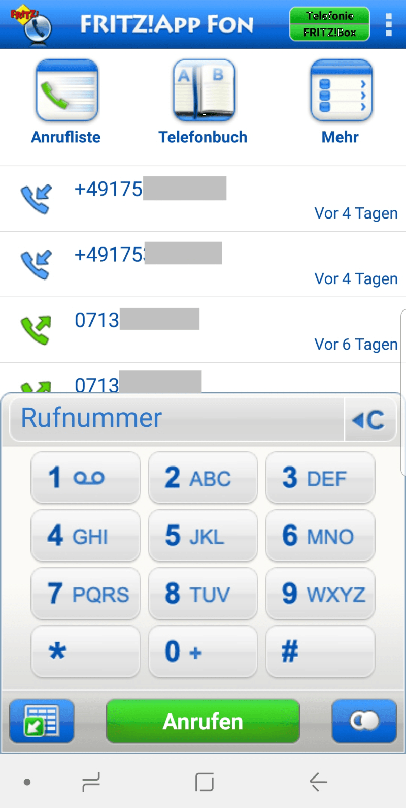 FritzBox 7590 – FritzFon