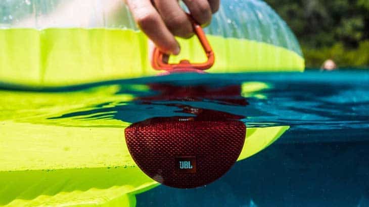 JBL Clip 2 unter Wasser