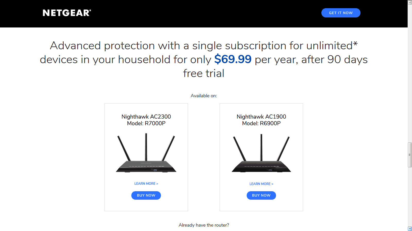 Netgear R-AC2300 Armor