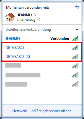 Netgear R-AC2300 Installation Wlan