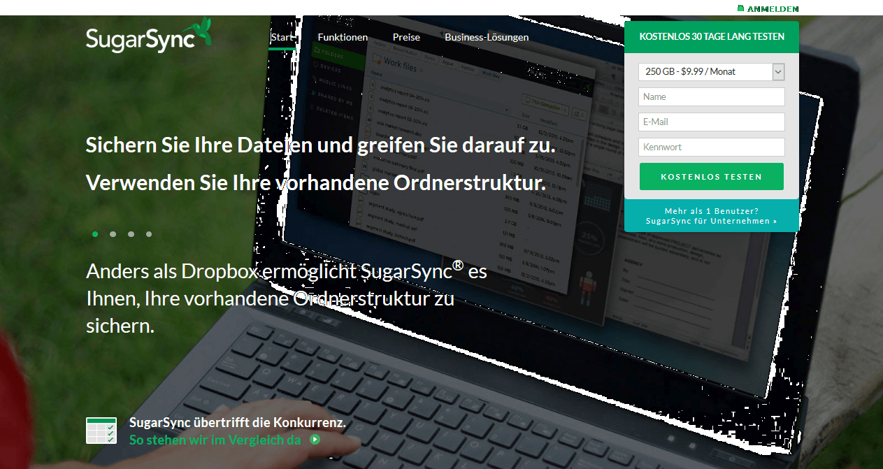 Provider Screenshot