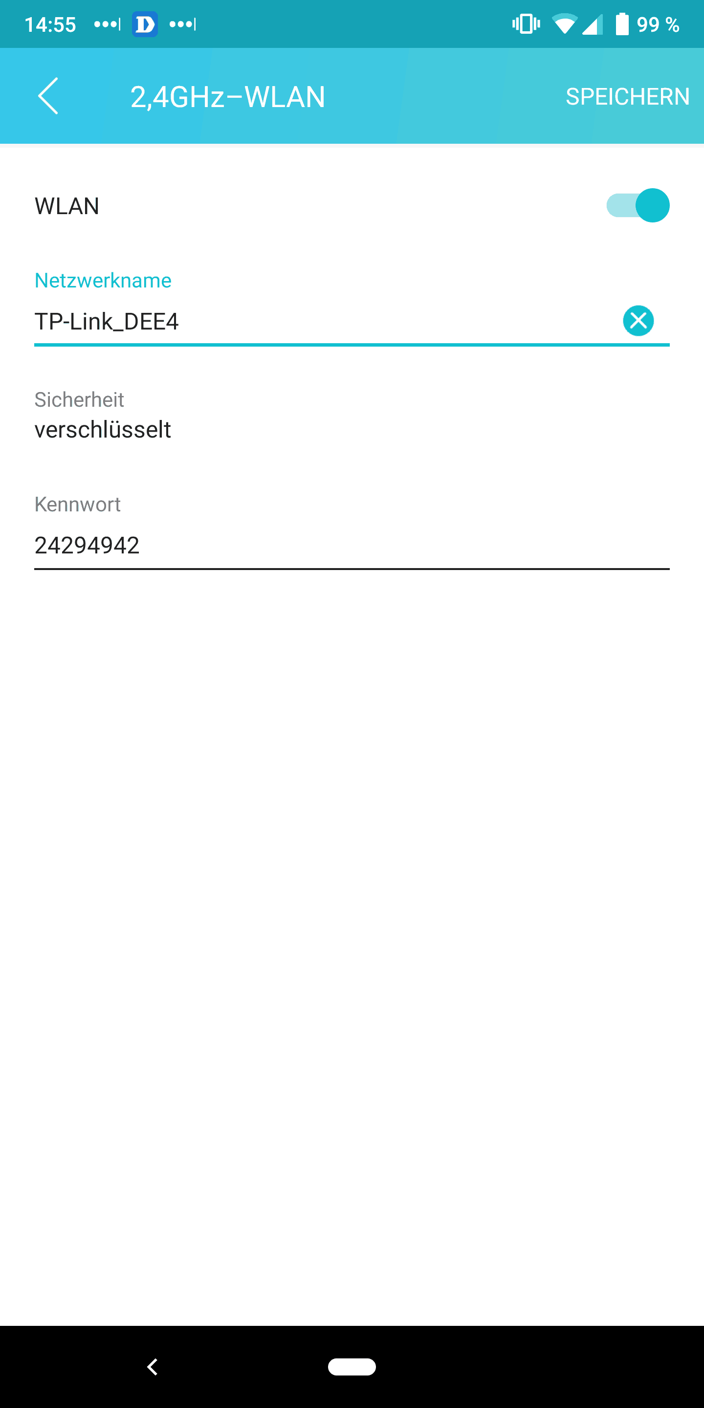 TP-Link Archer C50 – WLAN anpassen