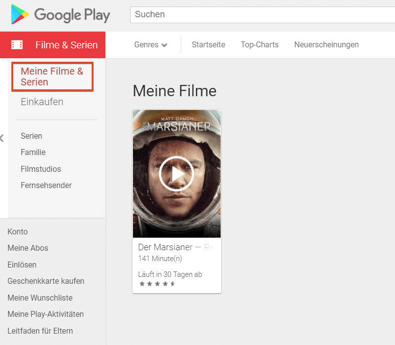 YouTube Premium und Google Play