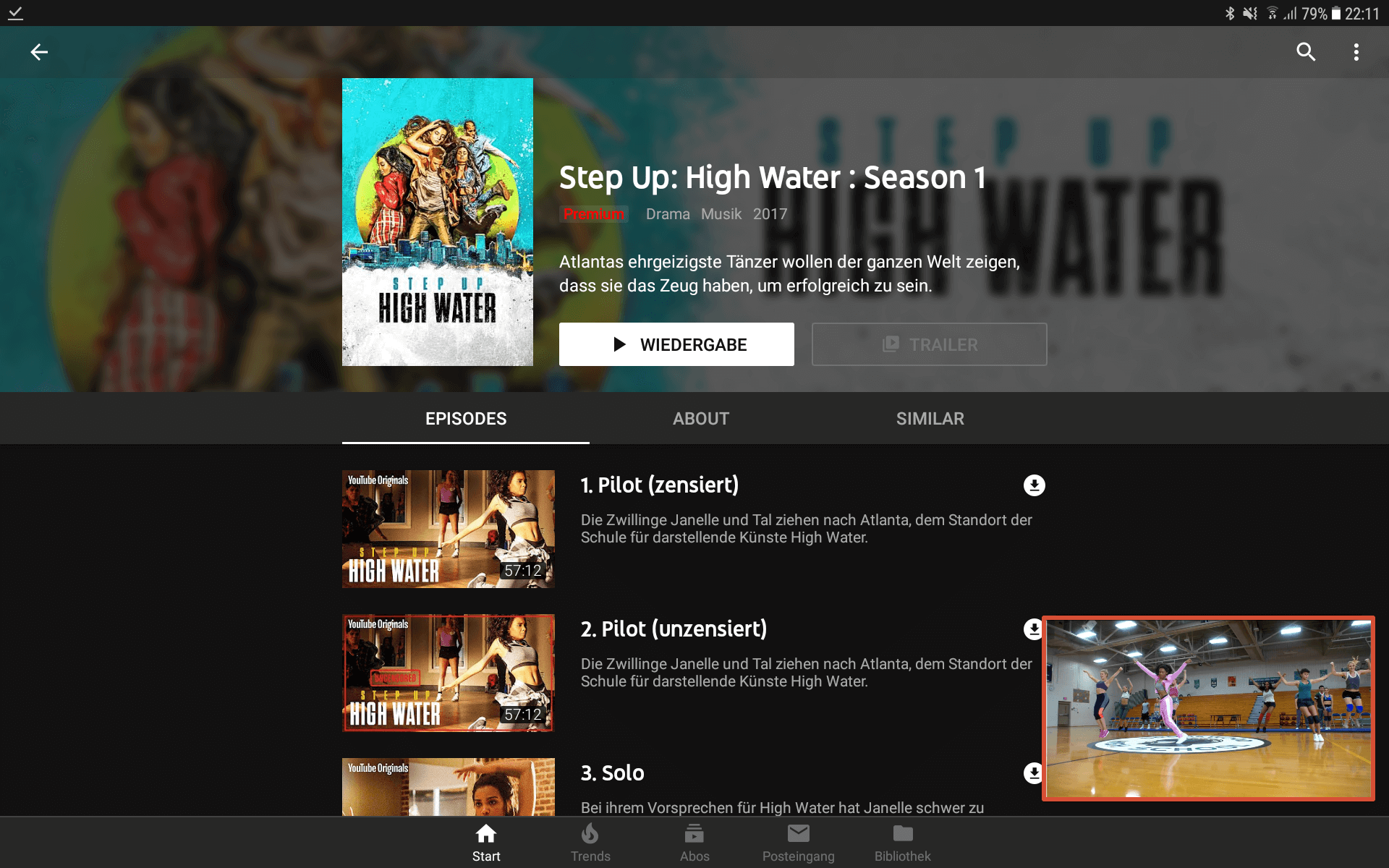 YouTube Premium Mini-Player