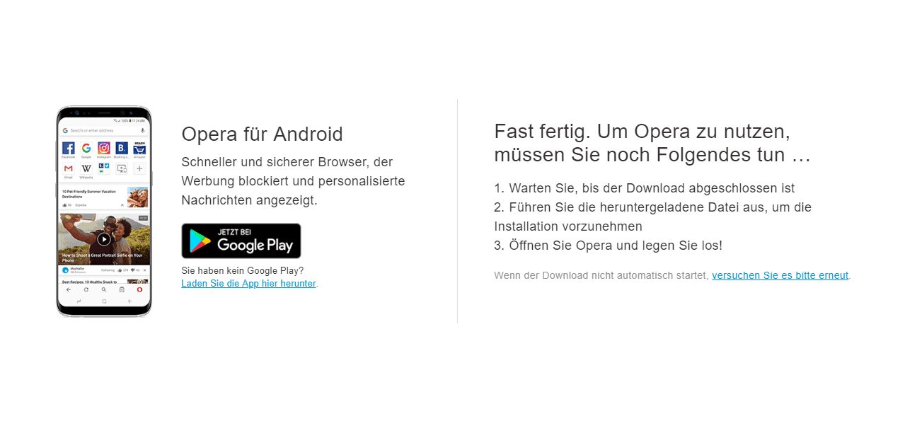 Website Opera Download