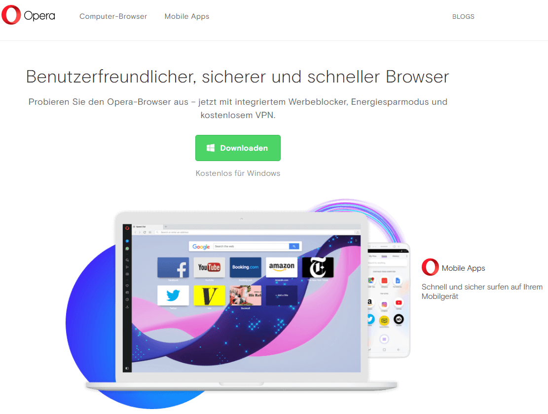 Website Opera