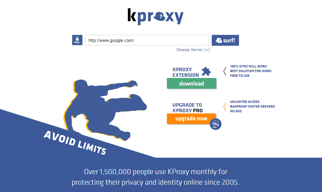 Website Kproxy