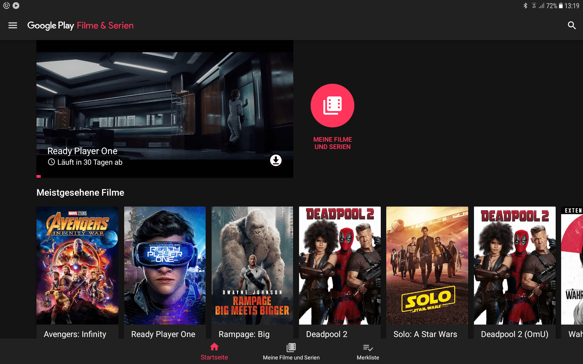 Google Play App Start