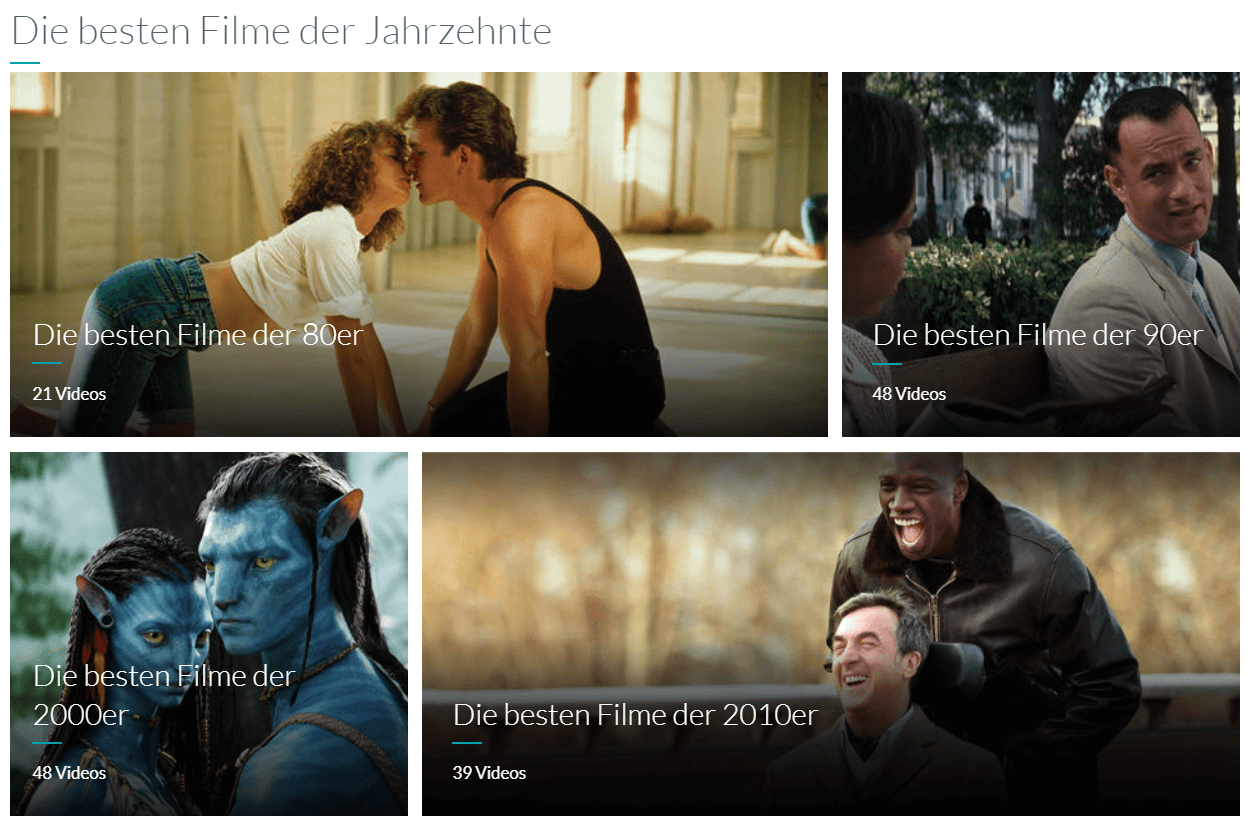 Maxdome Filme Jahrzehnte