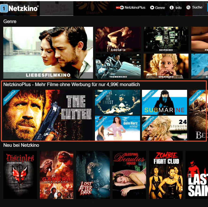 Netzkino Plus Filme