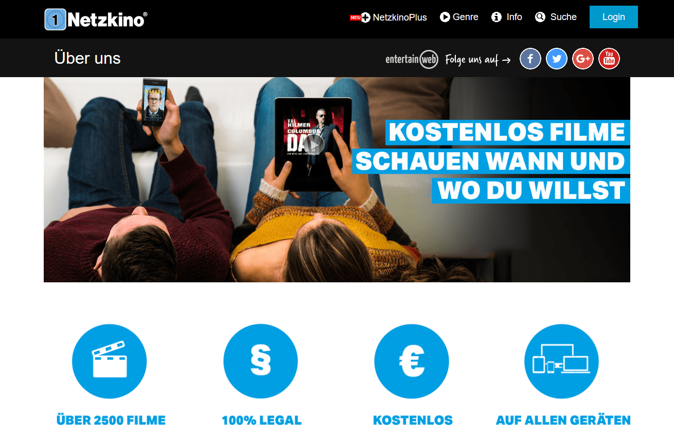 Netzkino Über-Uns-Seite