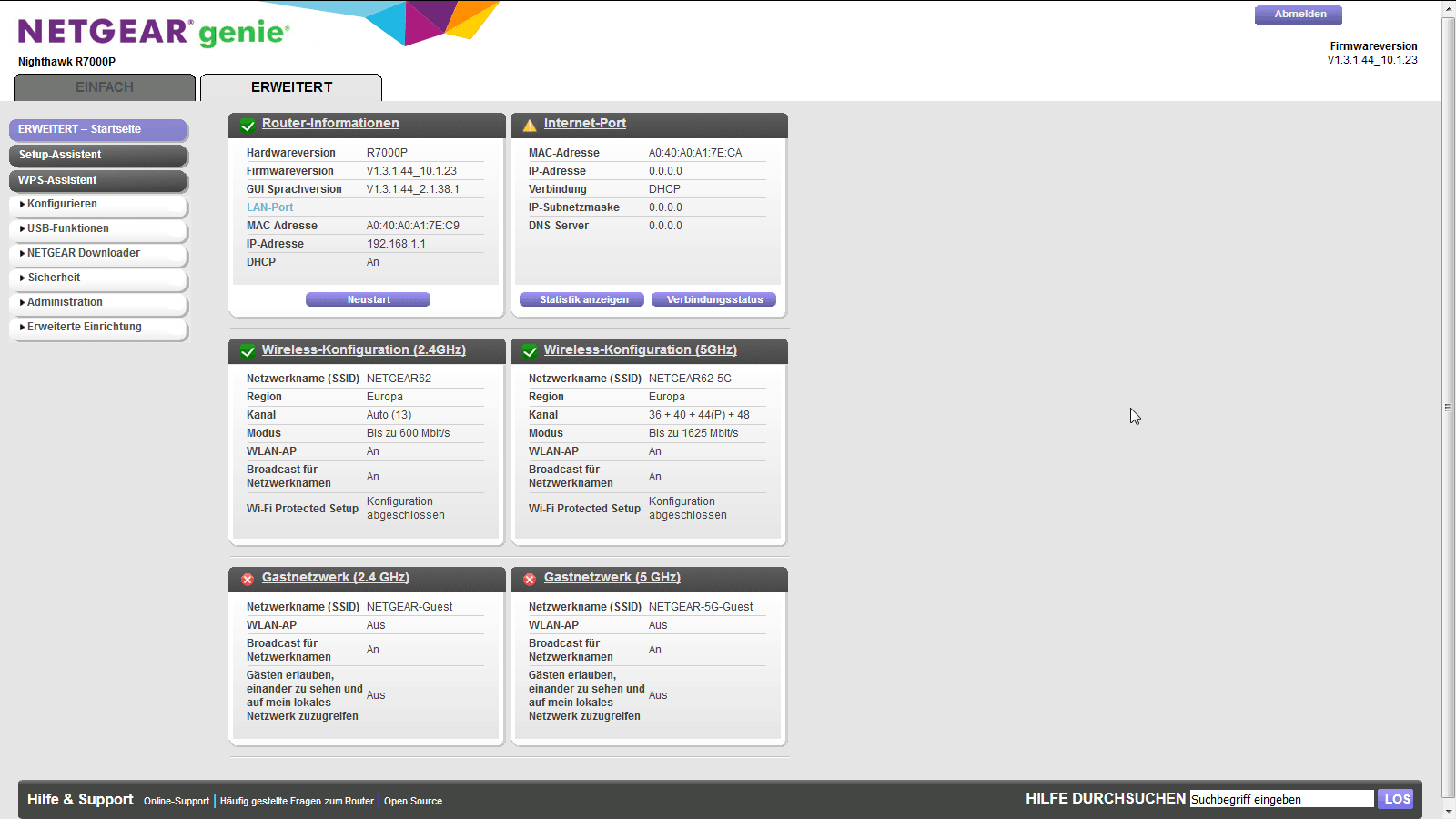 Netgear Start