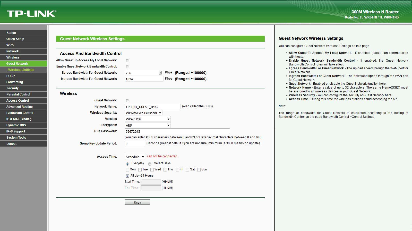 TP-Link Gaestewlan