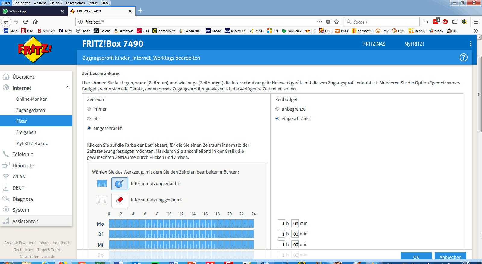 Zugangsprofile
