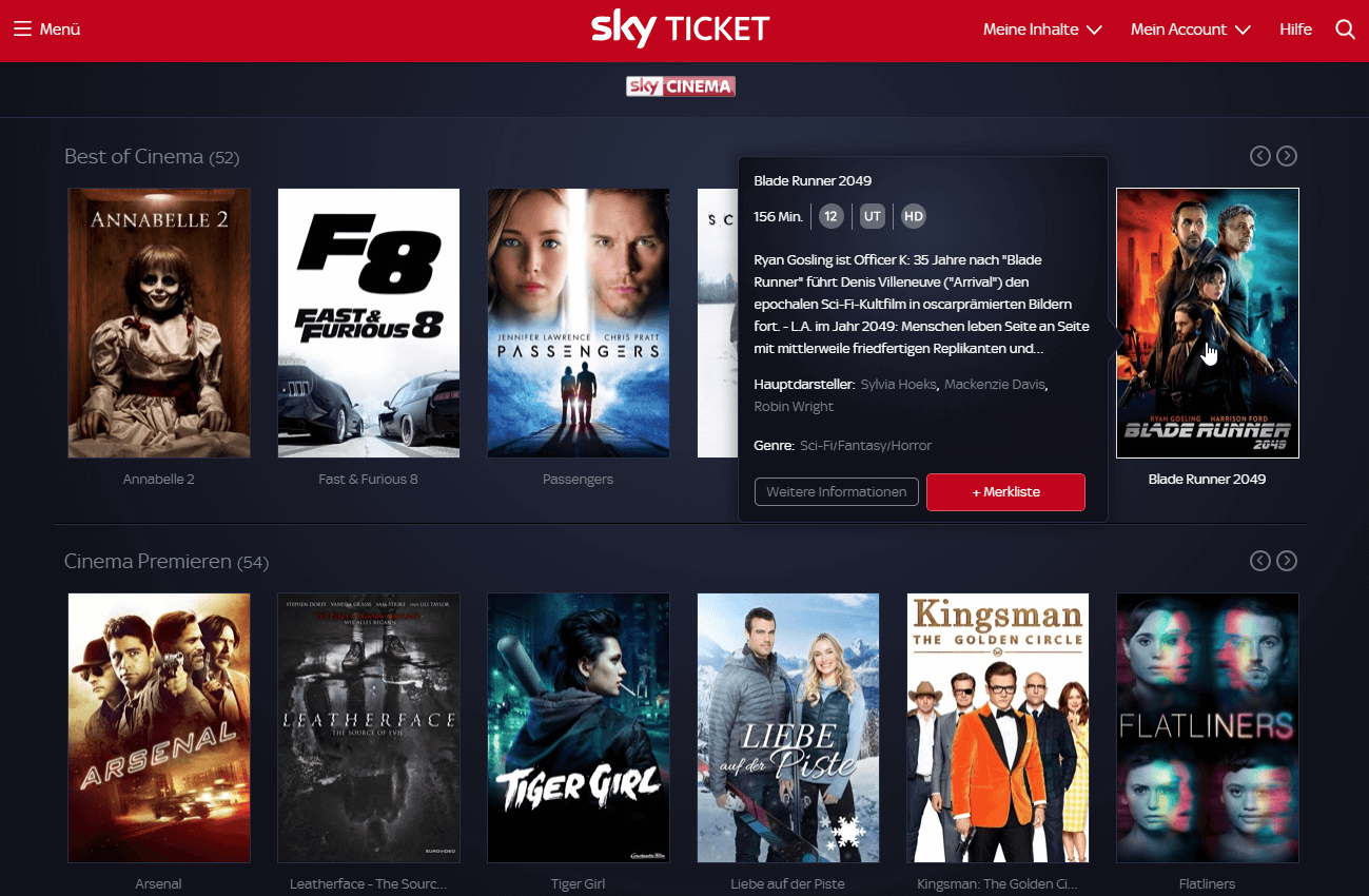 Sky Ticket Task Manager Netflix