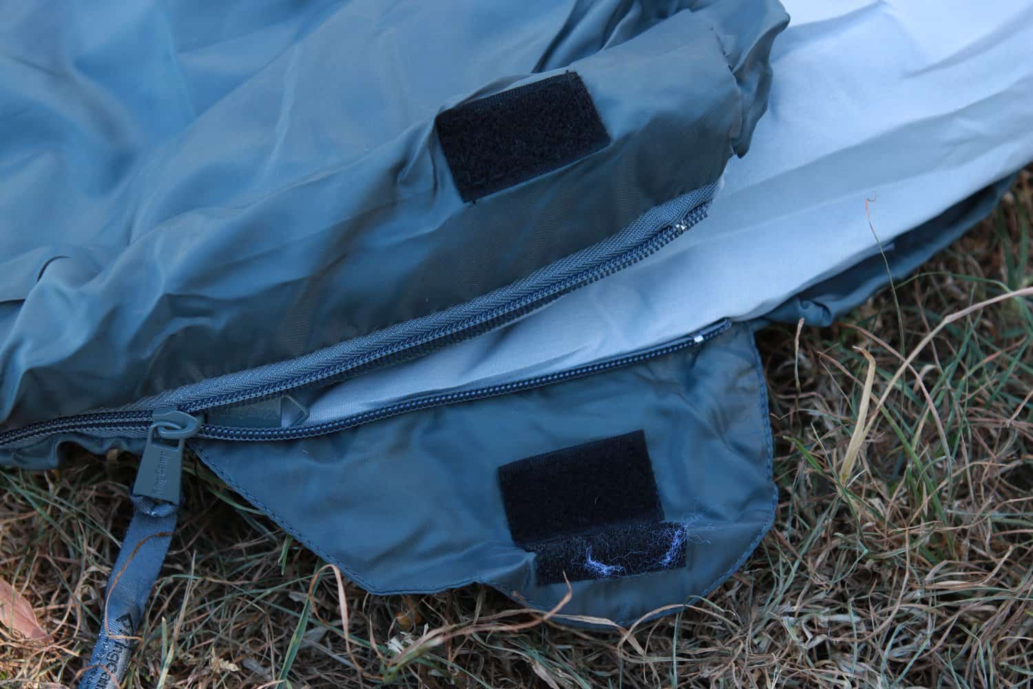 KingCamp Oasis Schlafsack Reißverschluss – Ansicht 2