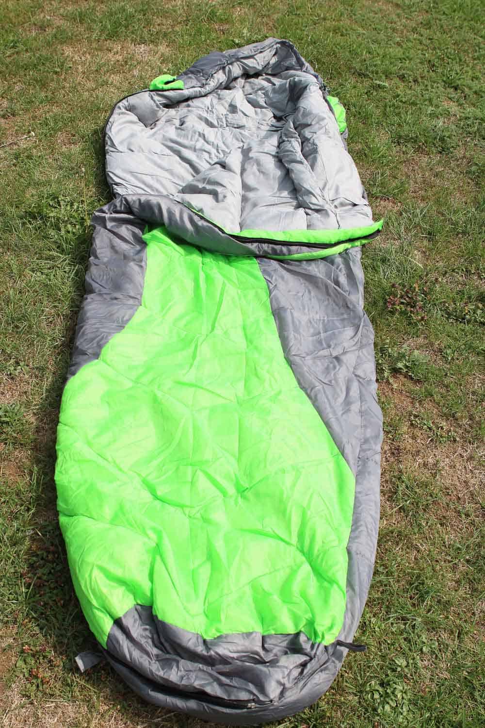 Norskskin Umea - Schlafsack geöffnet