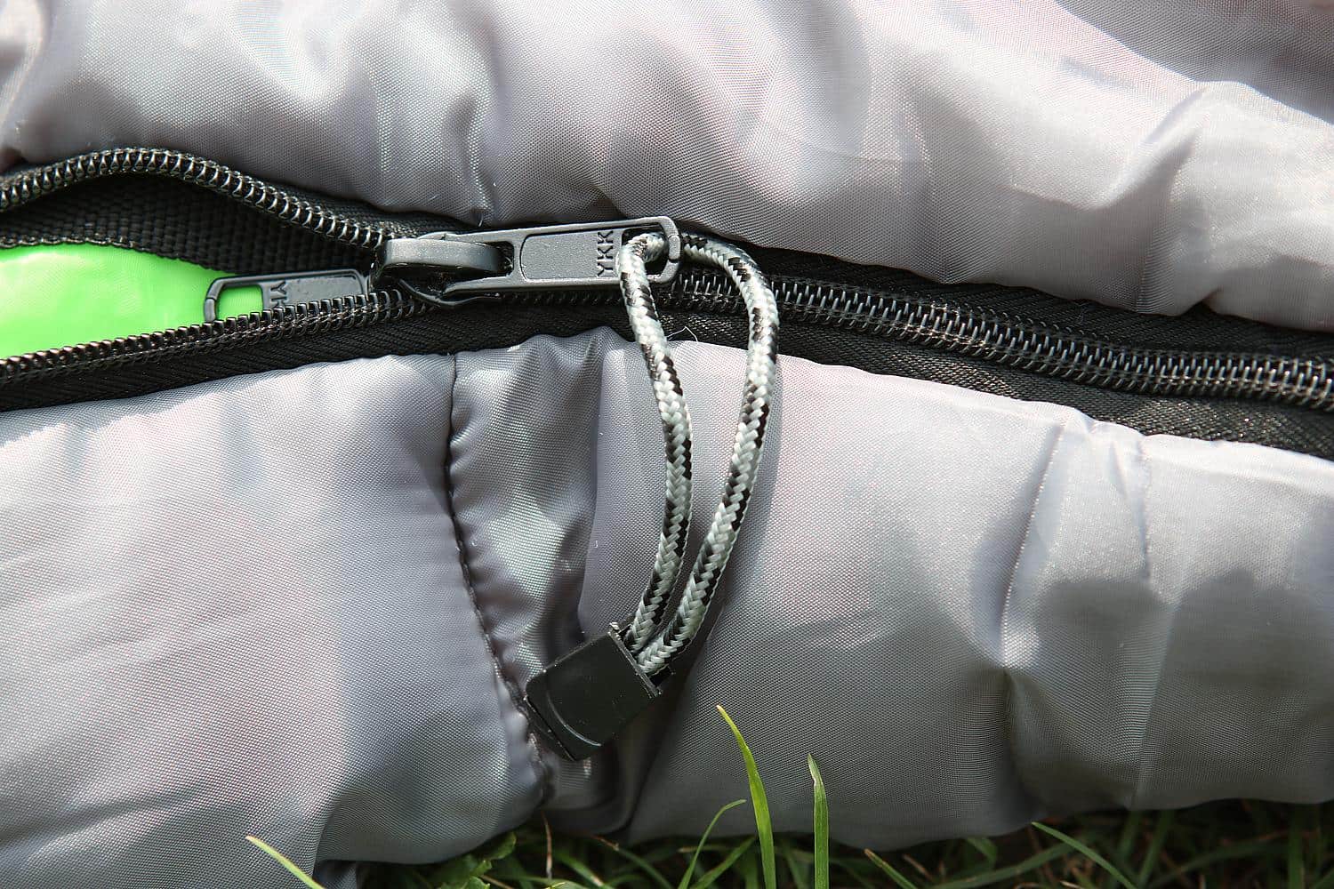Der Norskskin Schlafsack - Reißverschluss