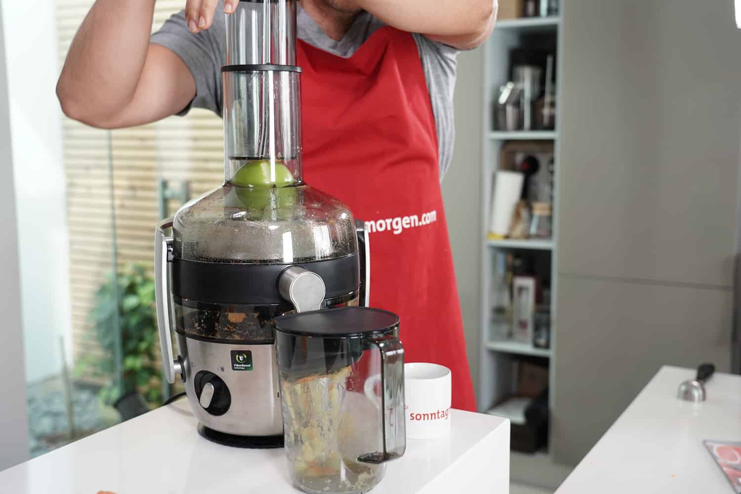 Philips Entsafter HR1921 entsaften