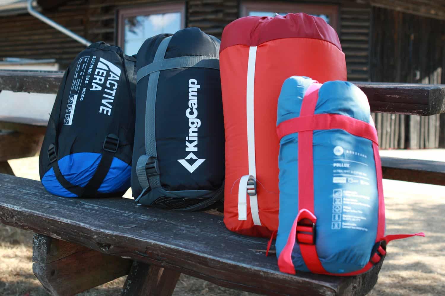 Schlafsack Test außen