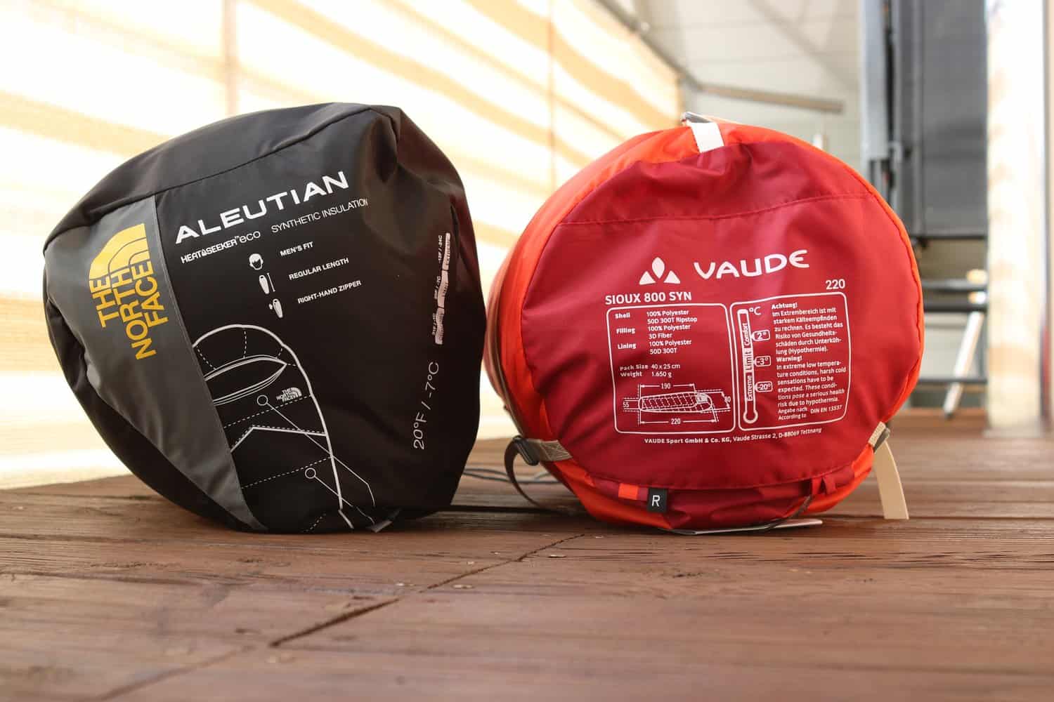 Schlafsack Test groß 2