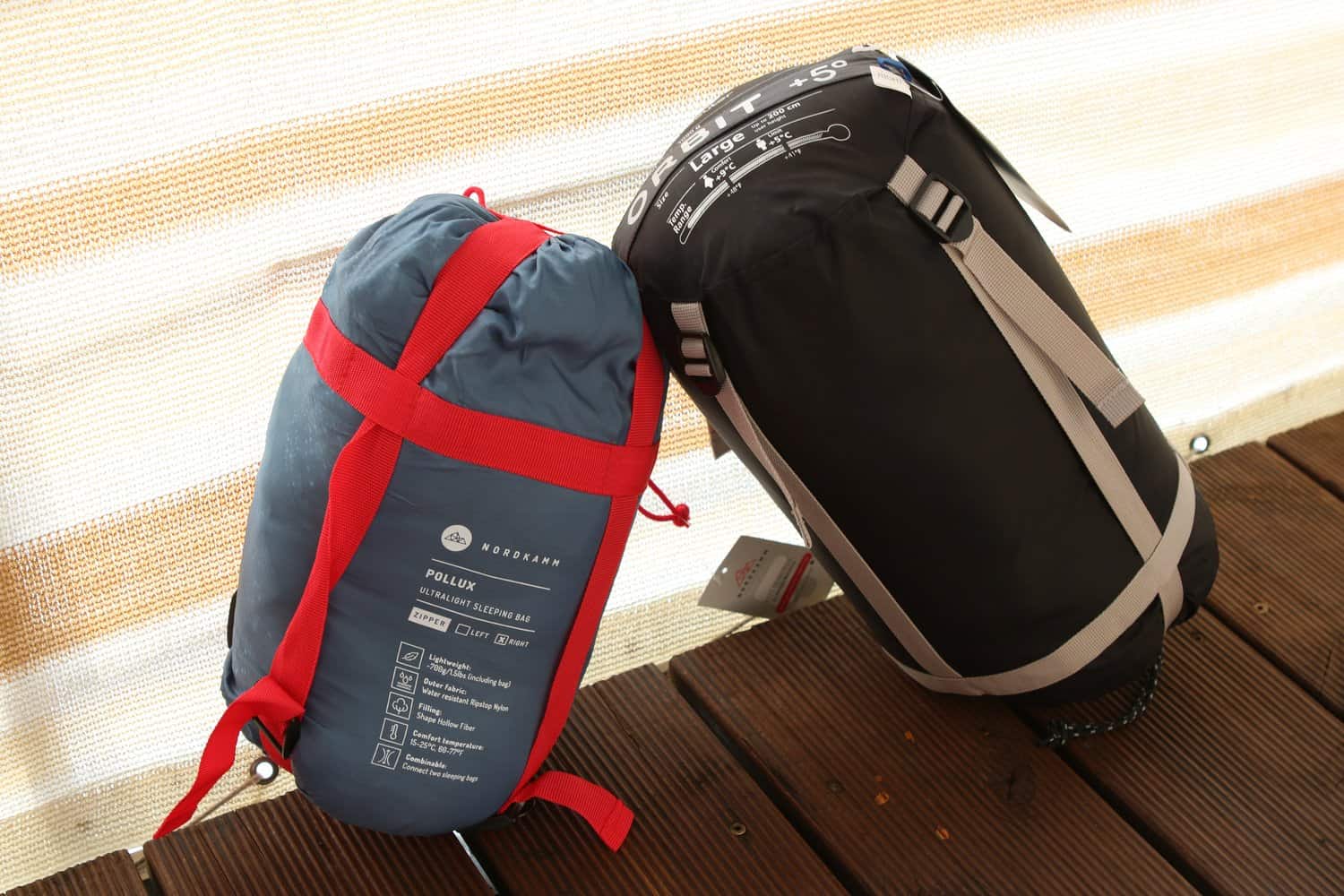 Schlafsack Test klein