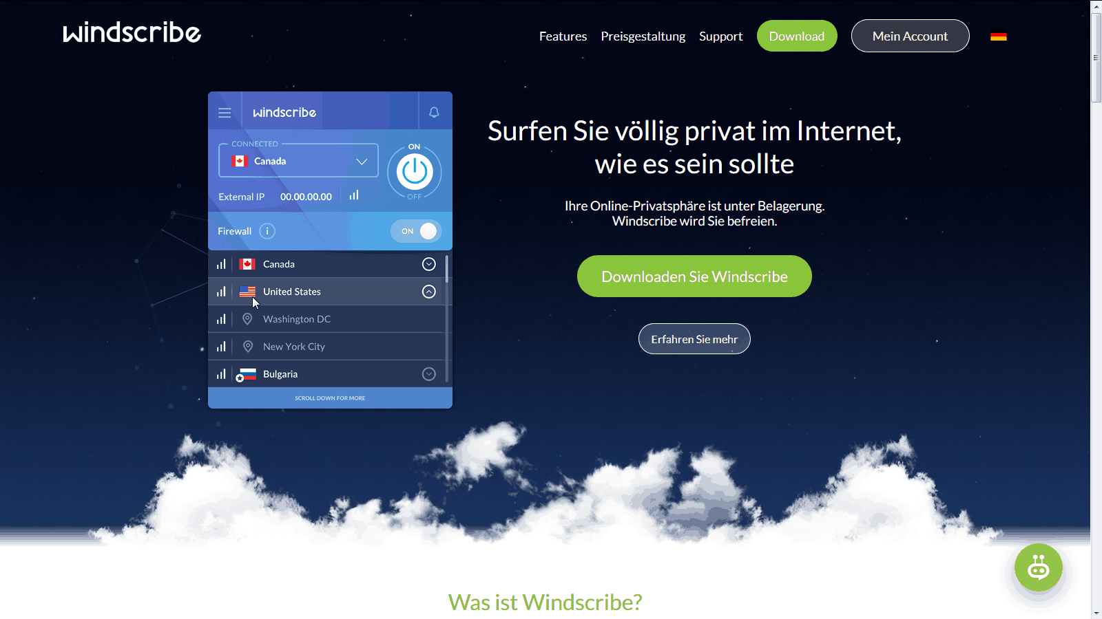 Provider Screenshot