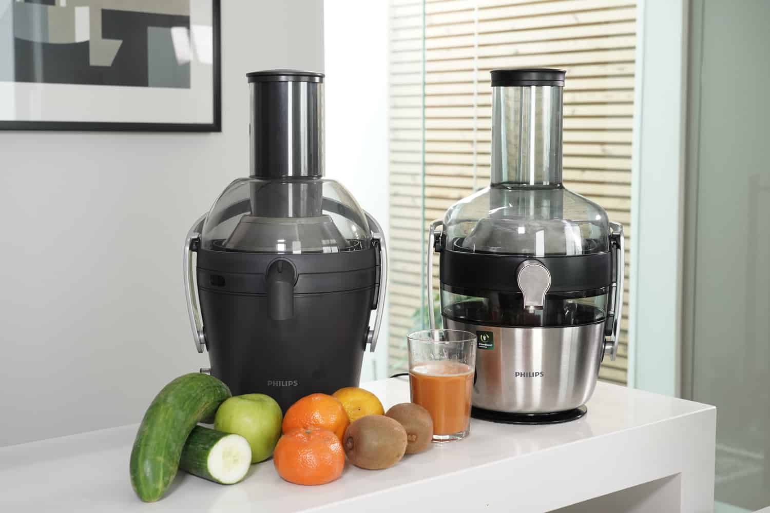 Entsafter Test Vergleich Philips Obst