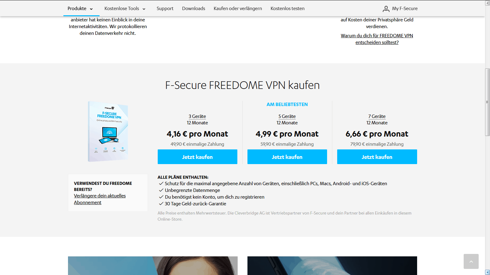 Freedome Kosten