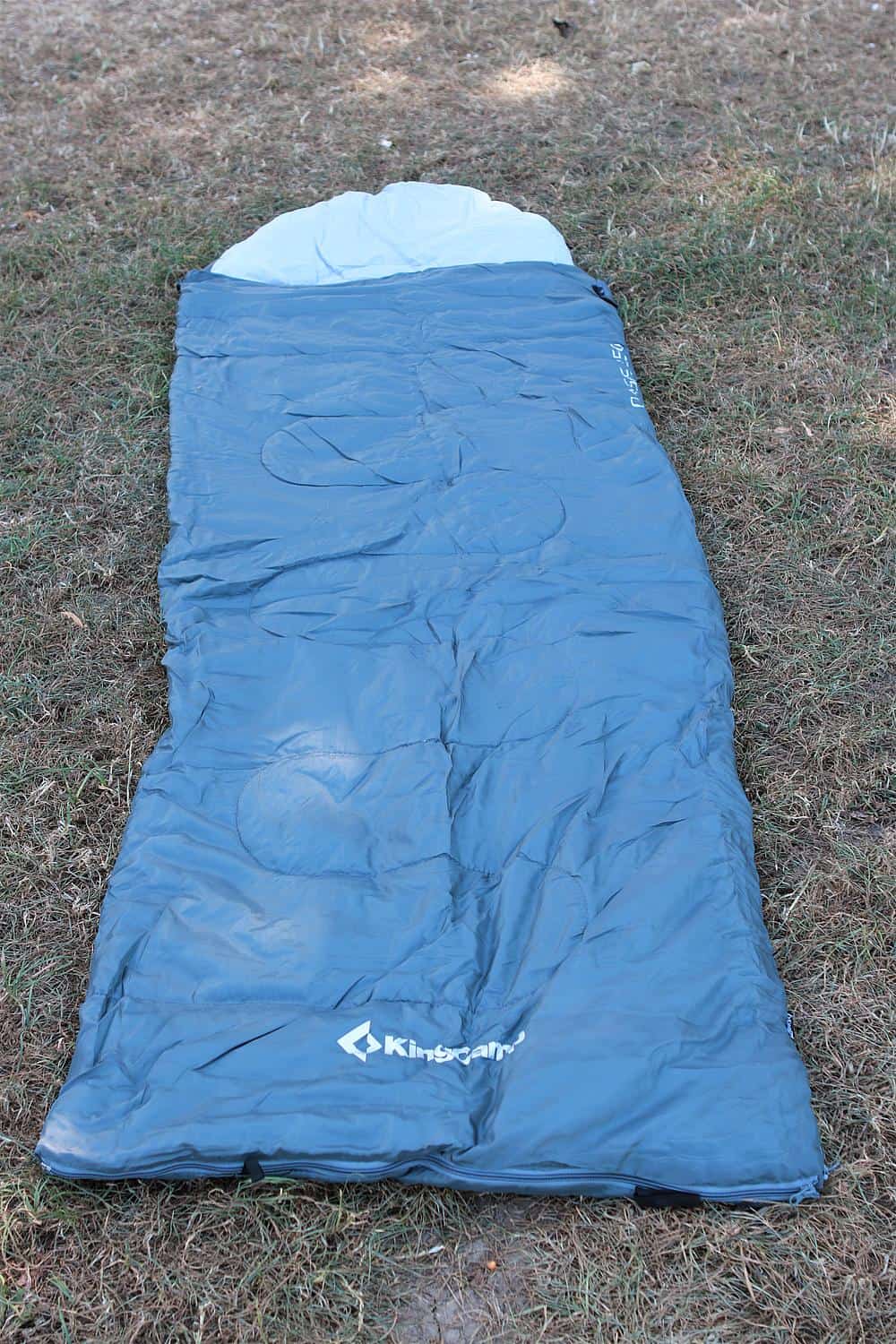 KingCamp Schlafsack ausgerollt