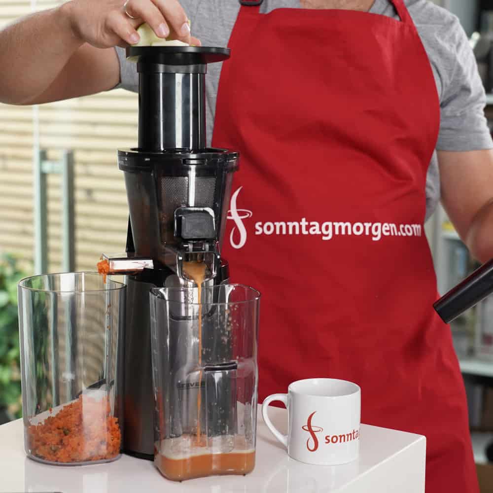 Severin Entsafter es3571 Karottensaft herstellen