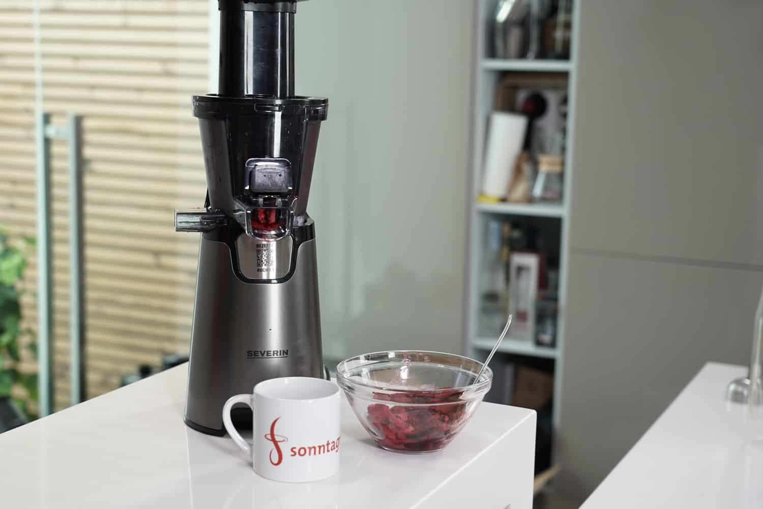 Severin Entsafter es3571 Sorbet fertig