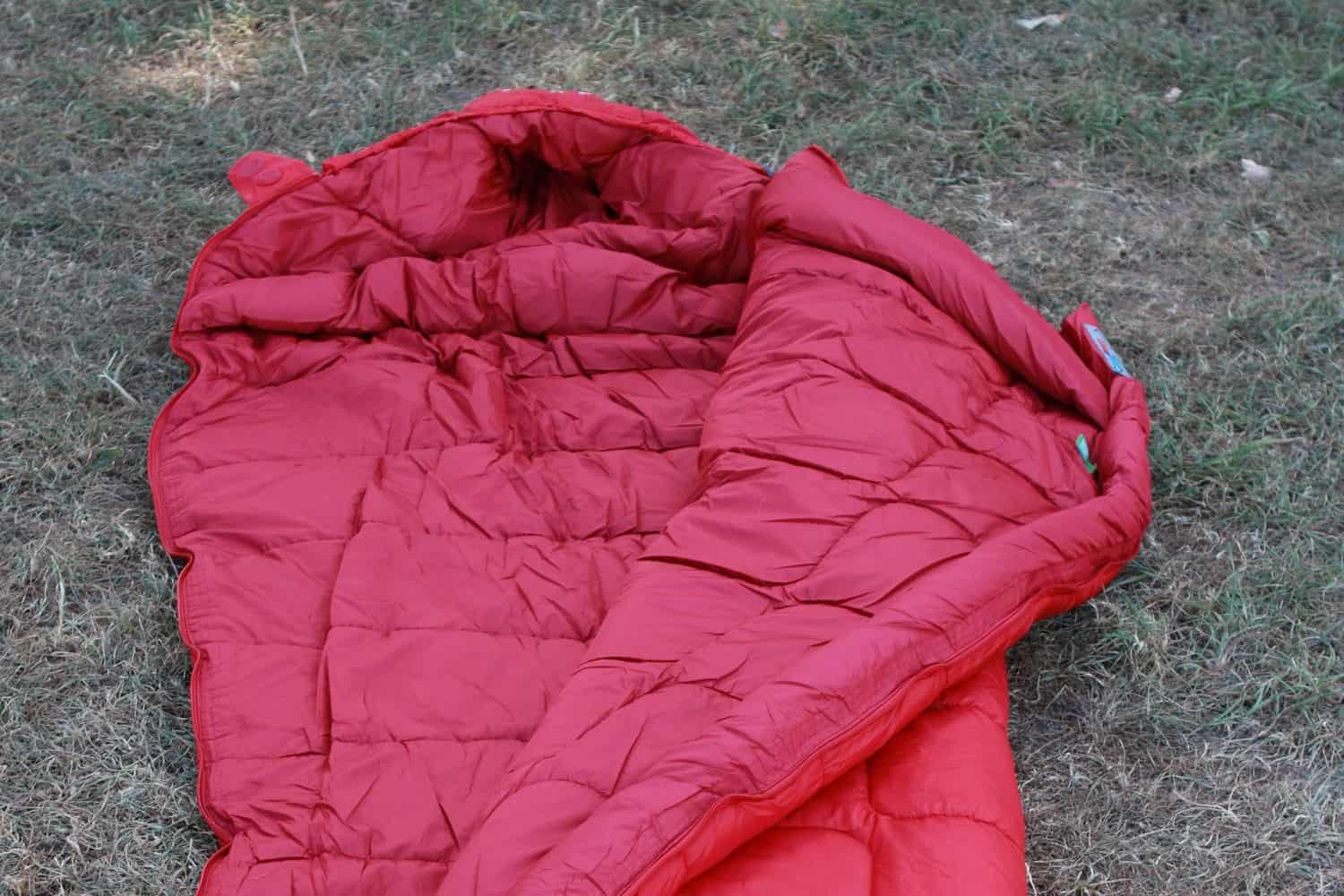 Vaude Schlafsack Kopf