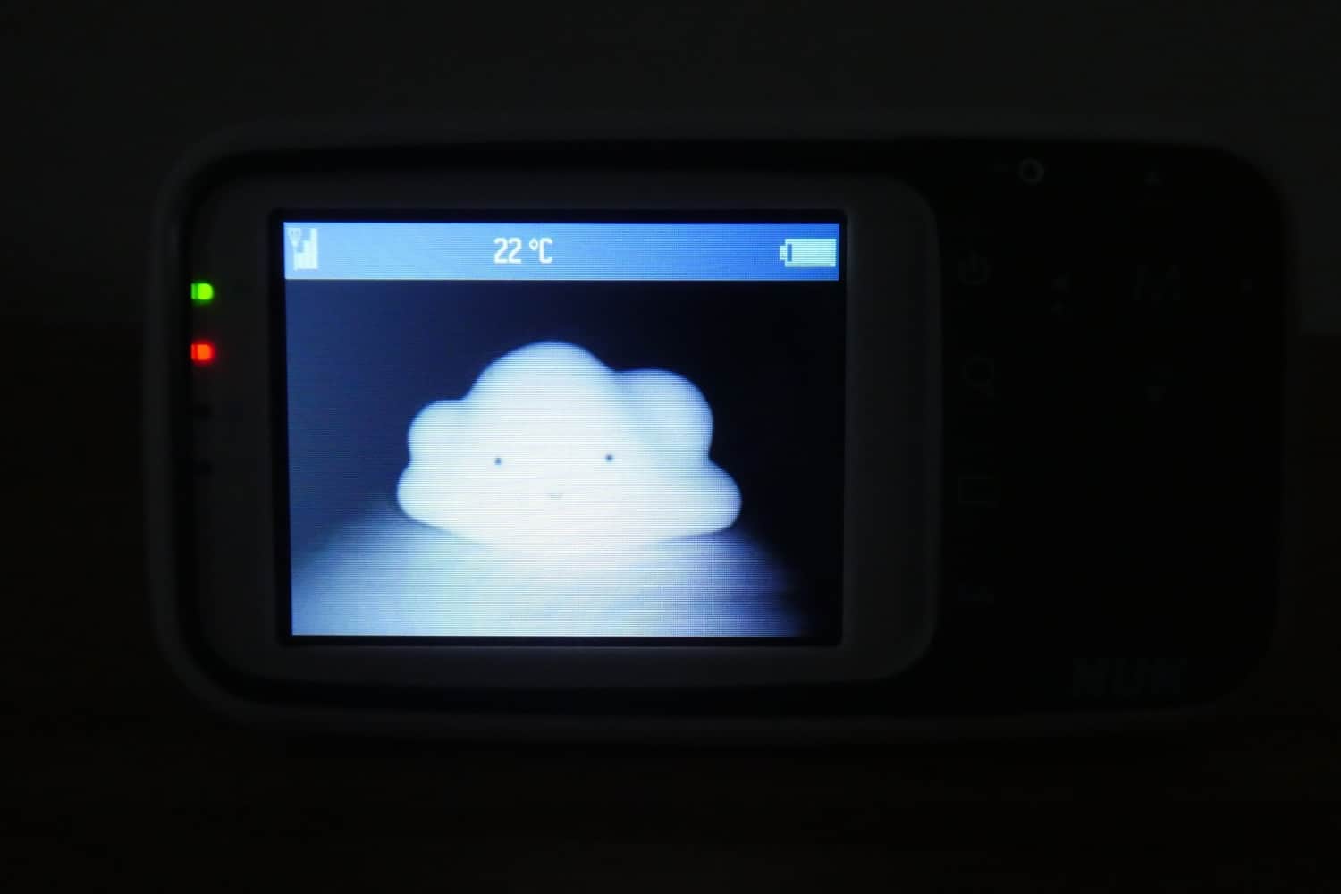 NUK Eco Control - Nachtsicht des NUK Eco Control+ Video Babyphones