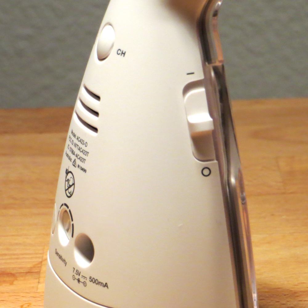 Angelcare Babyphon AC423-D An-Schalter