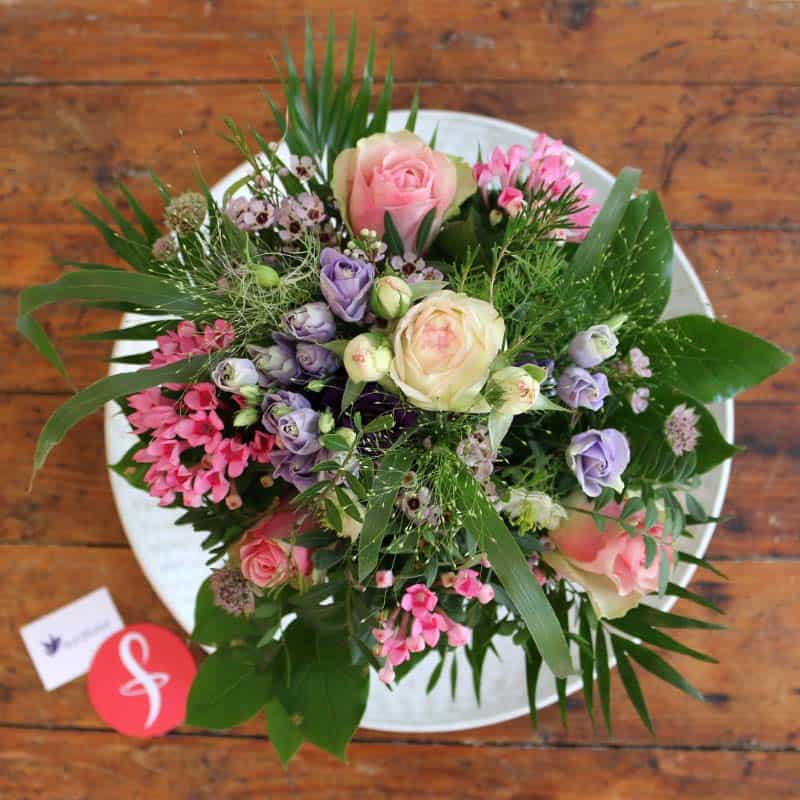 Euroflorist Blumenstrauß, Detailansicht - Tag 1
