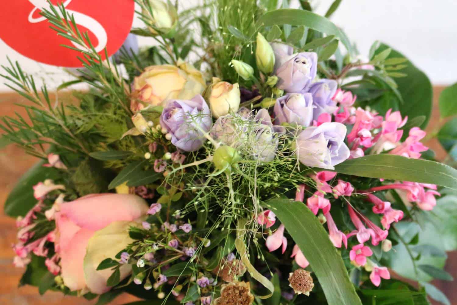 Euroflorist-Blumenstrauß - Detail, Tag 5