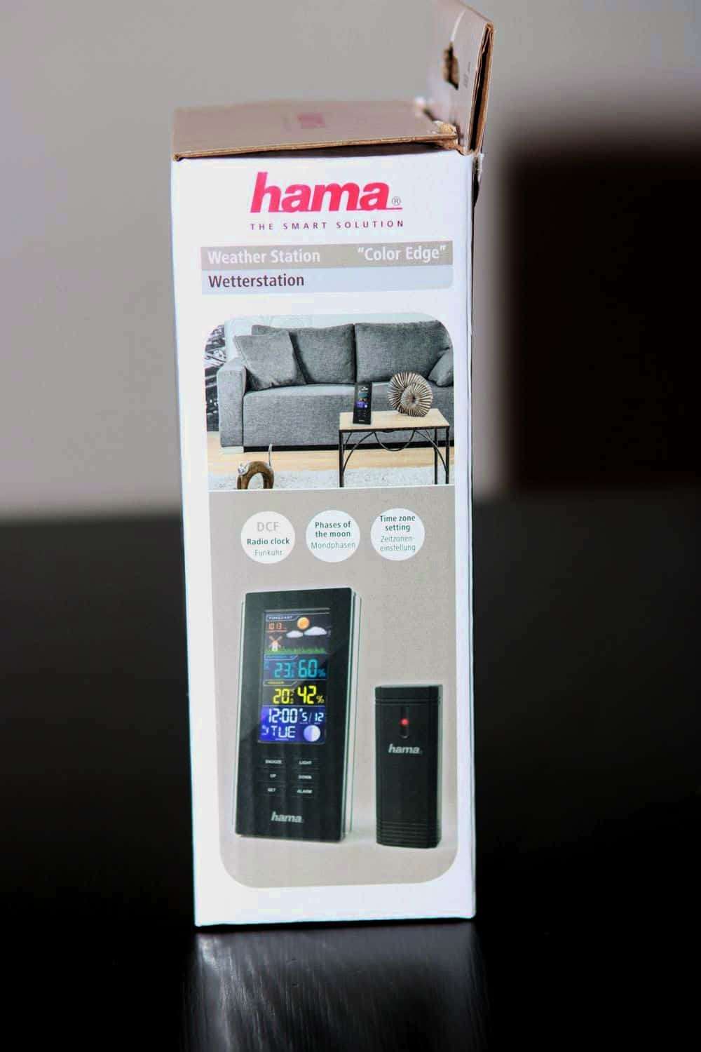 Hama Wetterstation Seite