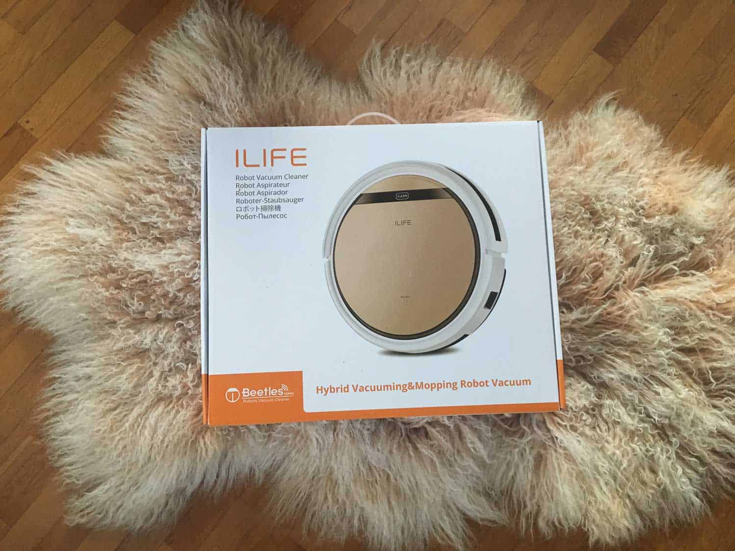ILIFE V5s Pro Saugroboter Verpackung