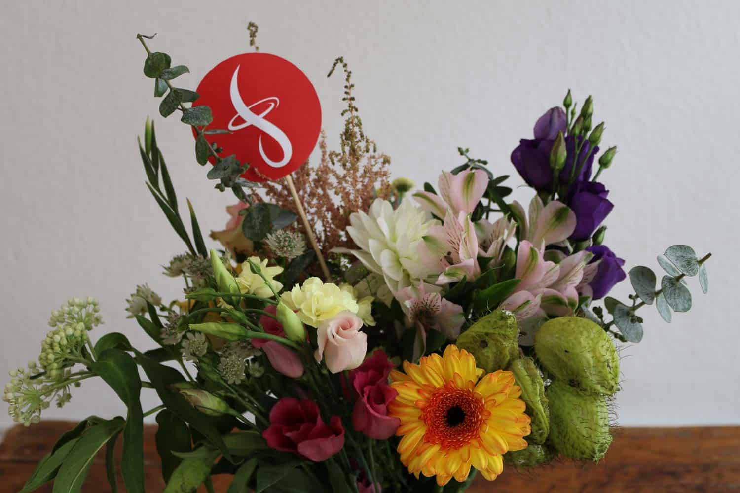 Lidl Blumen Strauss Tag 2 Detail