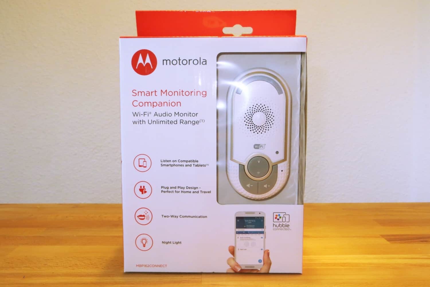 Motorola MBP162 Verpackung des Babyphones