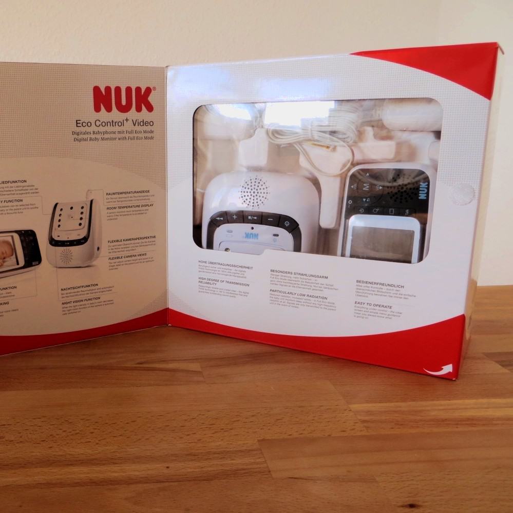 NUK Eco Control - offene Verpackung