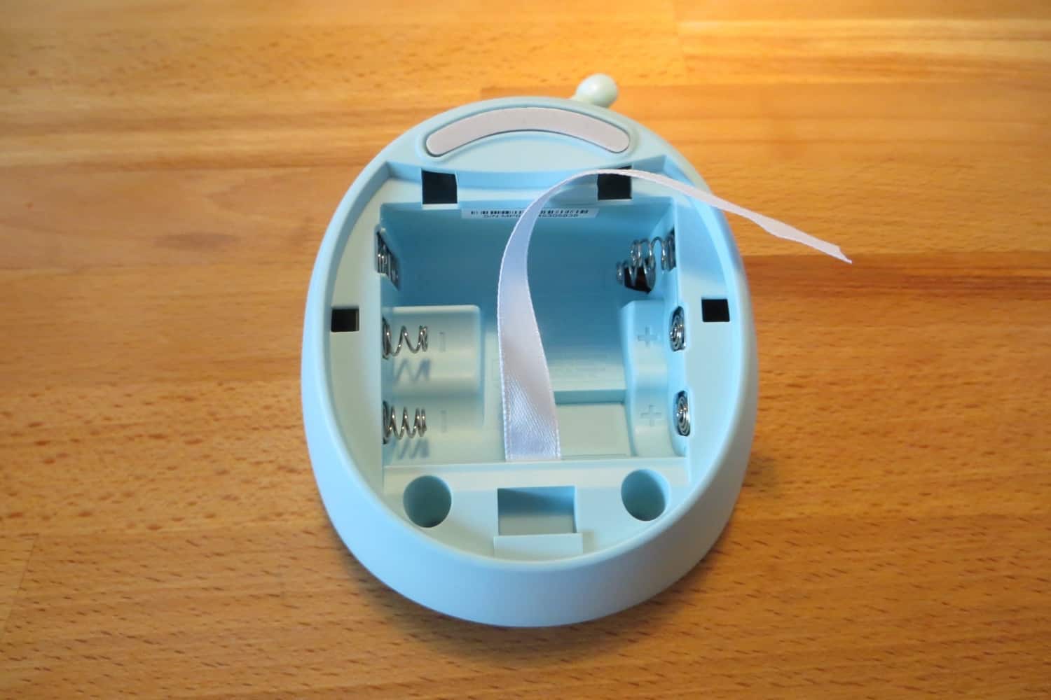 Babyphone-Test - Philips Avent SCD560 Batteriefach