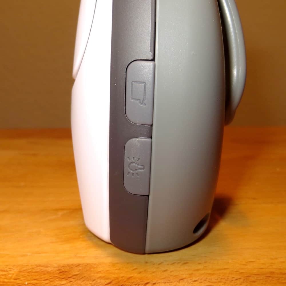 Babyphone-Test – reer Rigi Digital, Seitentasten