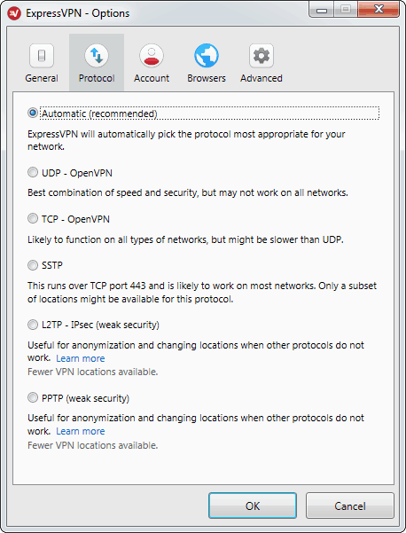 Top 5 VPN Schweiz ExpressVPN Client 3