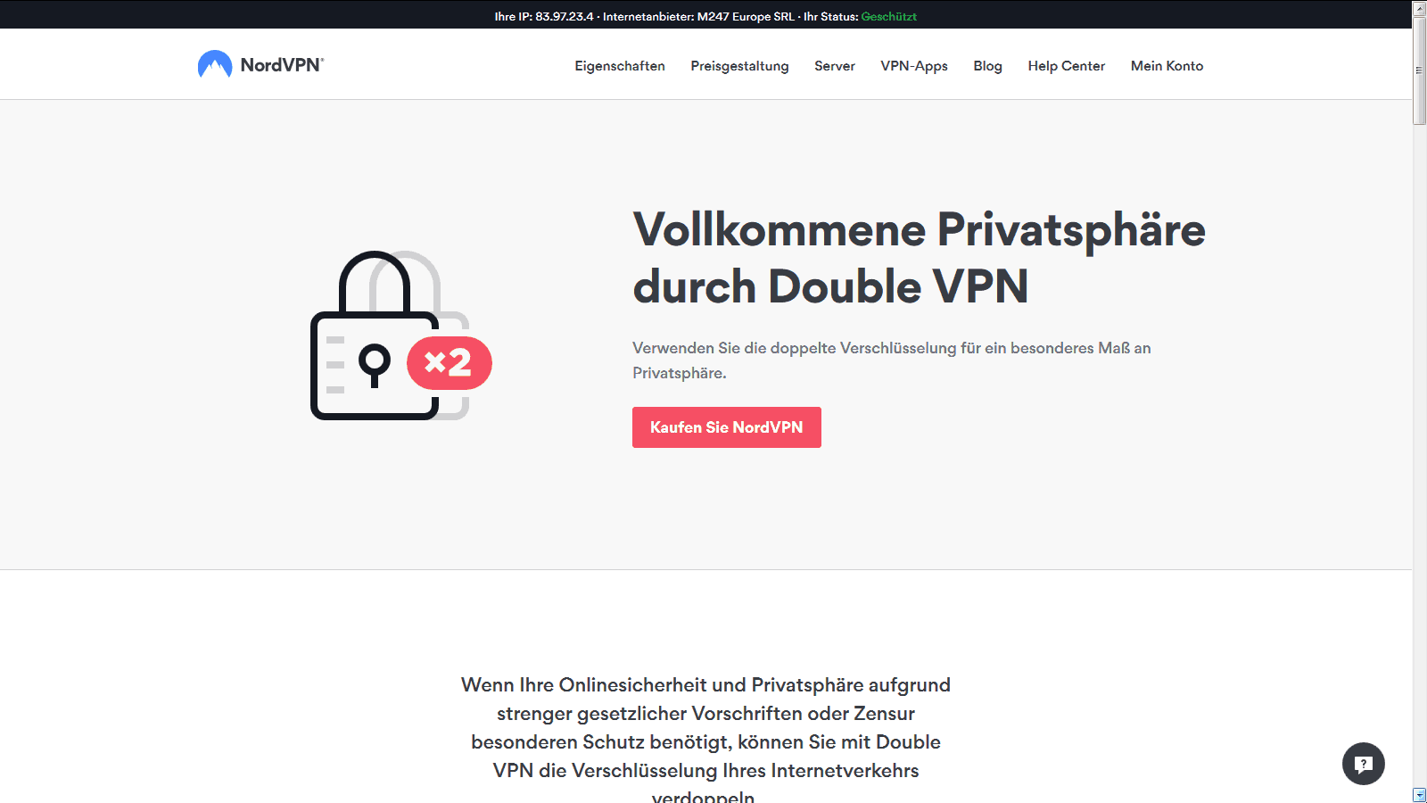 Top 5 VPN Schweiz NordVPN DoubleVPN